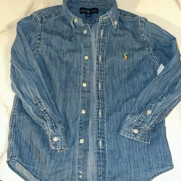 Ralph Lauren Toddler Jean Shirt - Picture 1 of 2